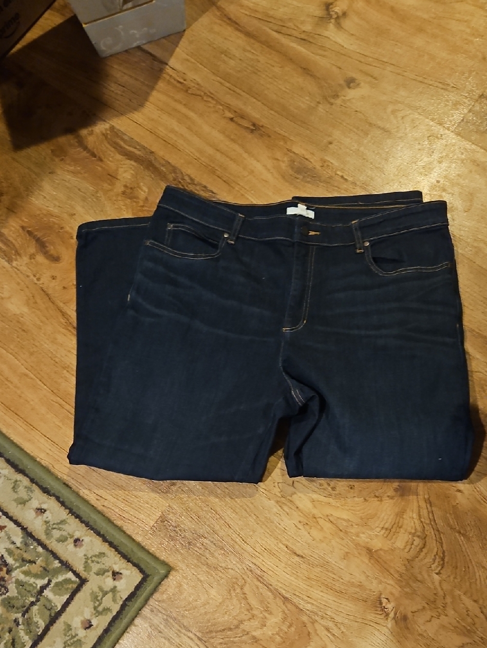 Eileen Fisher Dark Wash Jeans Size 16